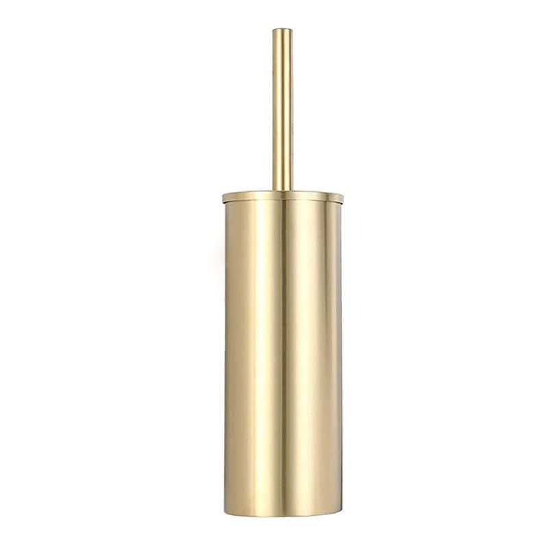 Elegantes WC-Bürsten-Set mit Goldakzenten für Ihr Badezimmer