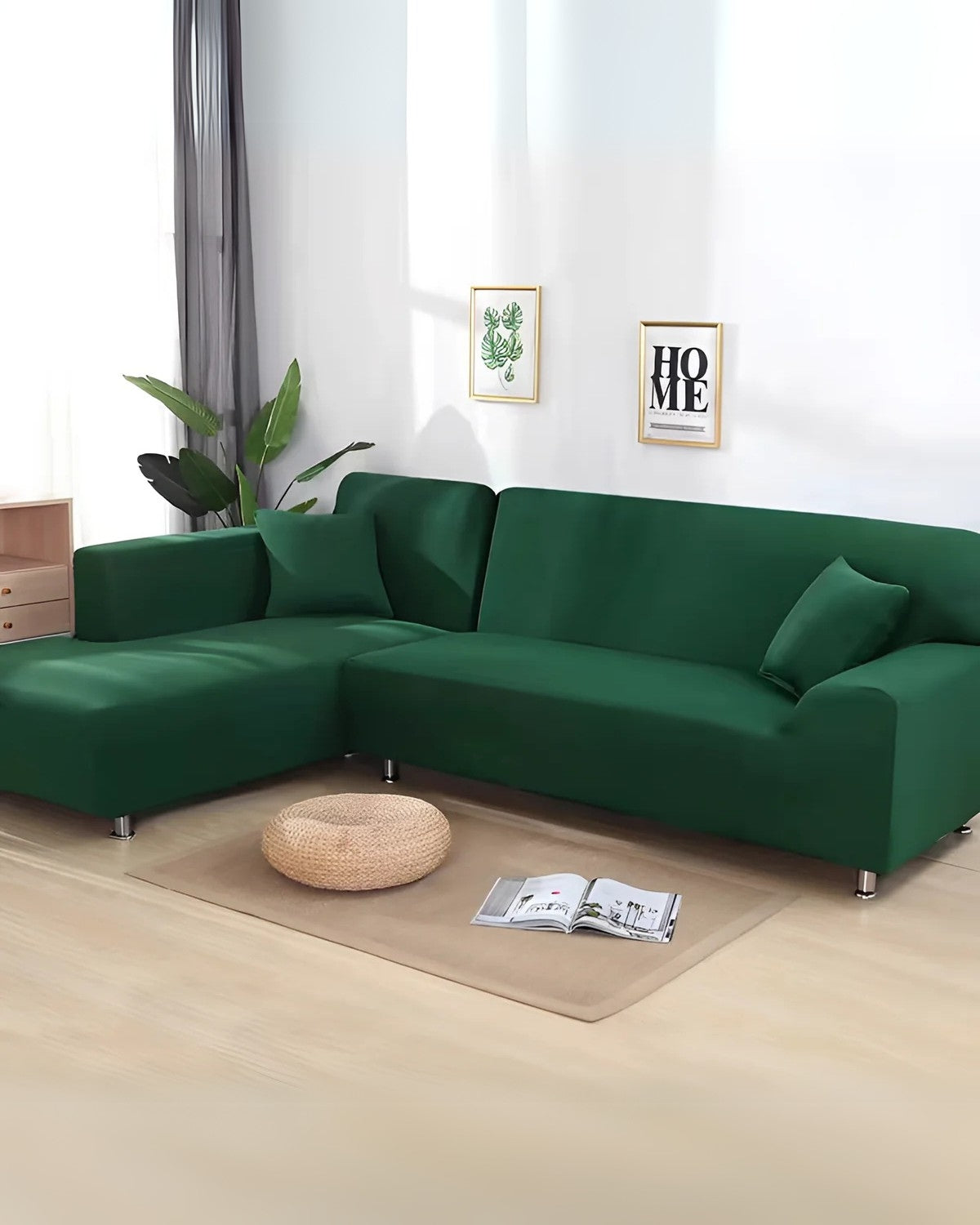 Elegant modular sofa for individual room design