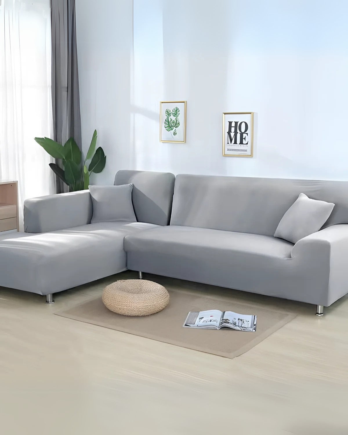 Elegant modular sofa for individual room design