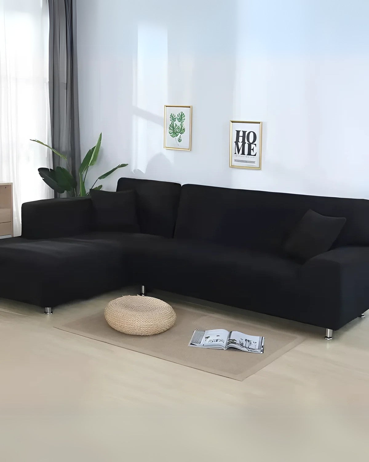 Elegant modular sofa for individual room design