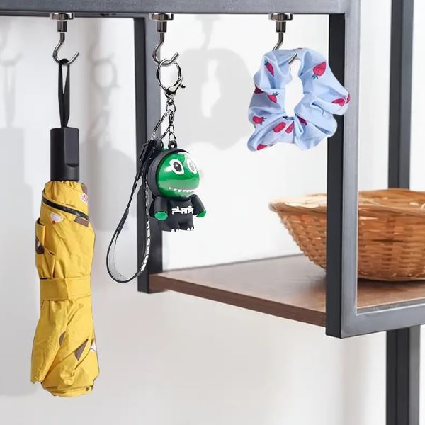 Magnetic Hooks with 10 kg Load Capacity for Versatile Applications