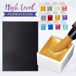 Strahlende Metallic-Aquarellfarben - 36 Farbnuancen für kreative Köpfe
