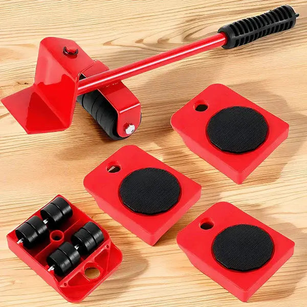 Möbelheber Ergonomisches Set mit Rutschern für schwere Möbel