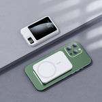 Leichte Powerbank mit Magnetladung für Smartphones
