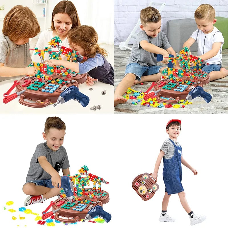 Fantastische Montessori Werkzeugkiste für kreative Köpfe