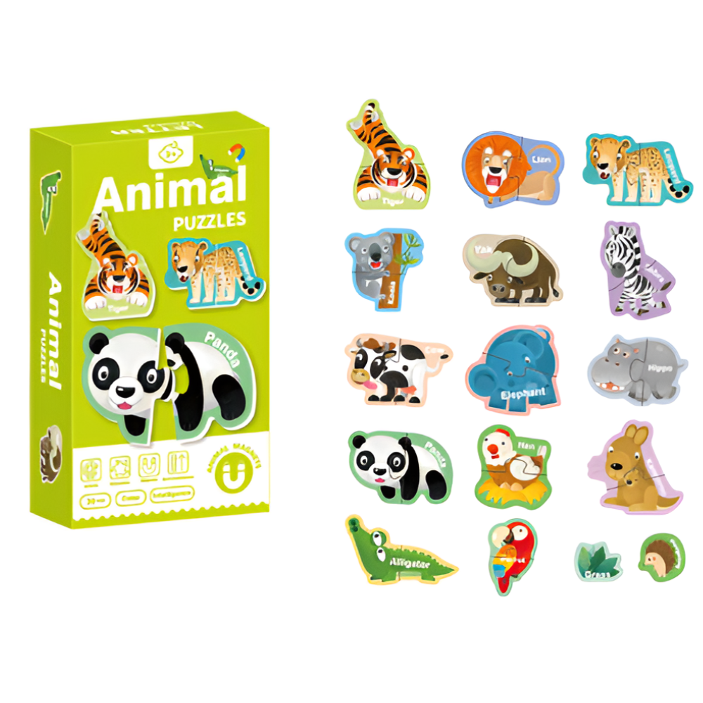 Magnetic Learning Puzzle - Safe Educational Toy