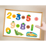 Magnetic Learning Puzzle - Safe Educational Toy