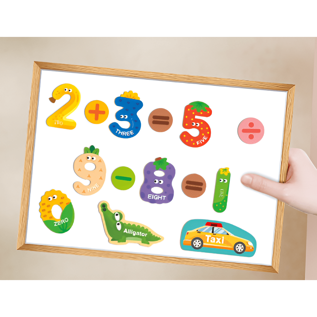 Magnetic Learning Puzzle - Safe Educational Toy