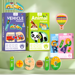 Magnetic Learning Puzzle - Safe Educational Toy