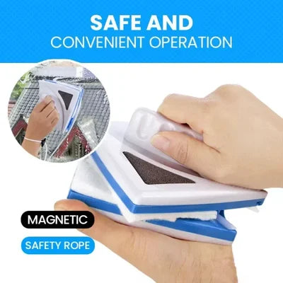 Magnetischer Fensterreiniger für sicheres und effizientes Putzen