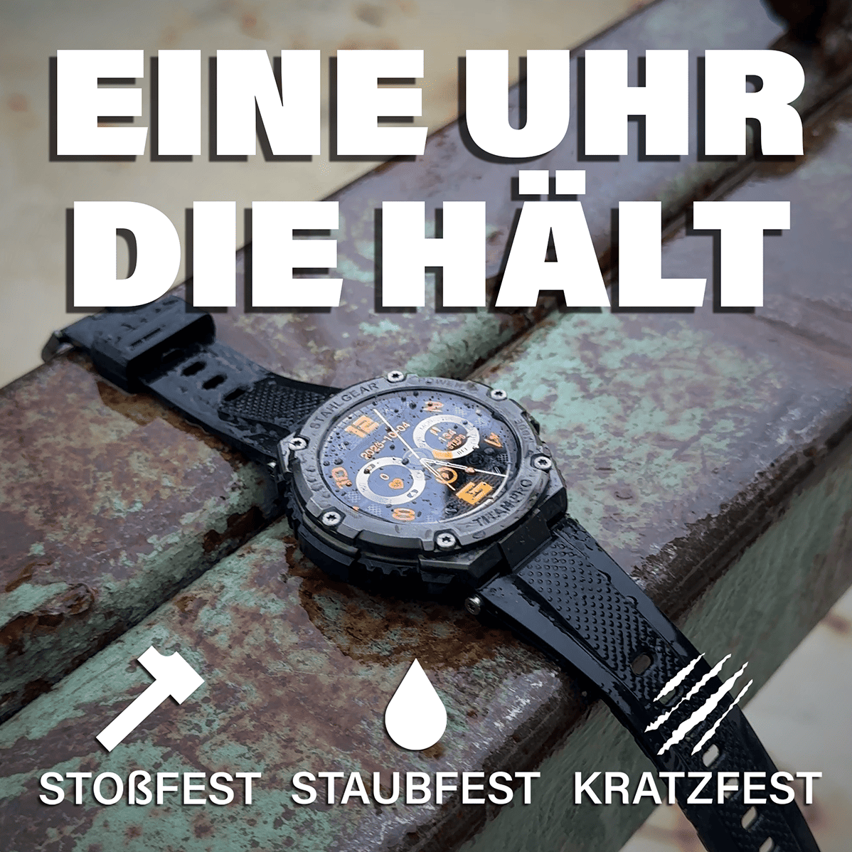 Alltagstaugliche Smartwatch für aktive Lebensstile