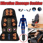 Relaxing massage pad for neck and back with heat function