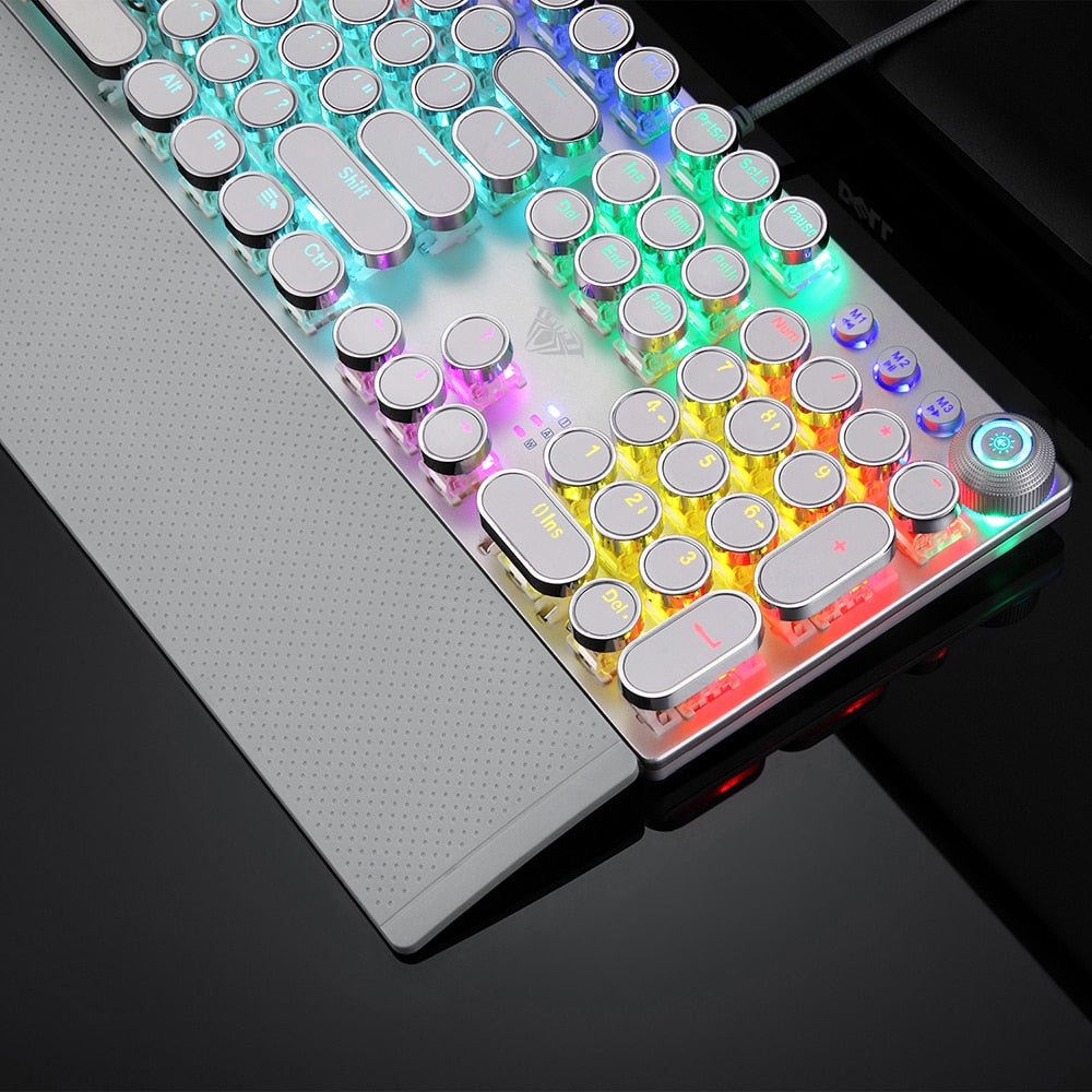 Punk Mechanische Tastatur | Erlebe produktives und unterhaltsames Tippen!
