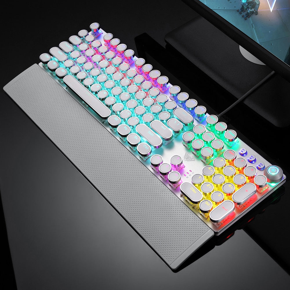 Punk Mechanische Tastatur | Erlebe produktives und unterhaltsames Tippen!