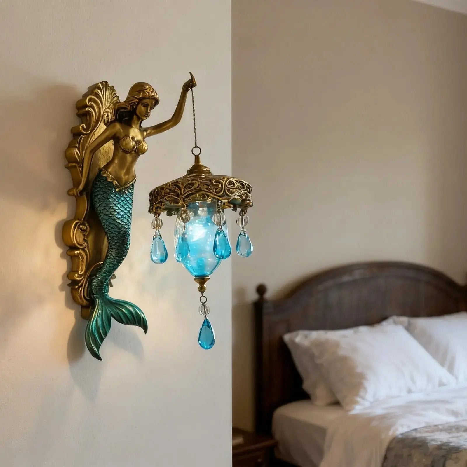 Elegante Wandlampe im Barockstil – Romantisches Licht für Ihr Zuhause