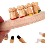 Gedächtnis-Schach – Holzspielzeug zur Förderung kognitiver Fähigkeiten