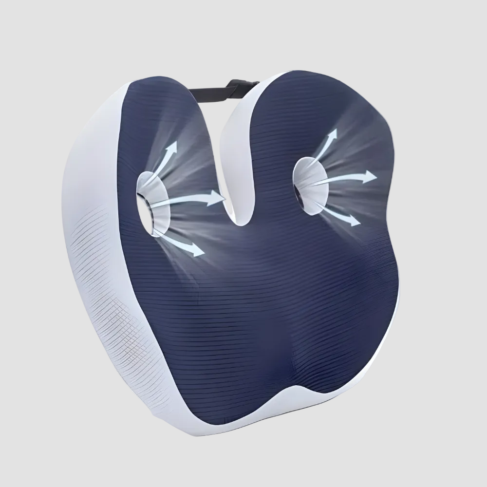Ergonomic seat cushion for optimal comfort