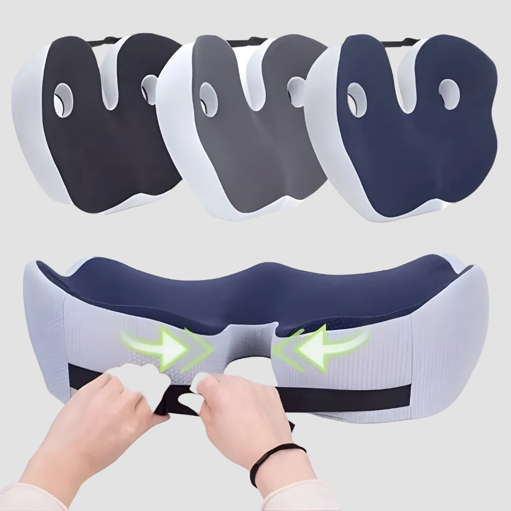 Ergonomic seat cushion for optimal comfort