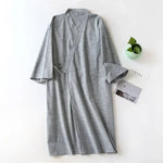 Männlicher Baumwoll-Kimono-Nachtanzug – Bequem und Atmungsaktiv