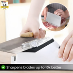 Electric Knife Sharpener | Two-Stage Sharpening Technology | Secure Guide Slot