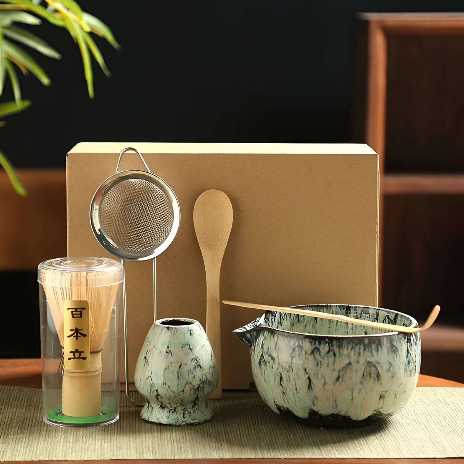 ZenTea – Elegantes Set für die traditionelle Matcha-Zubereitung