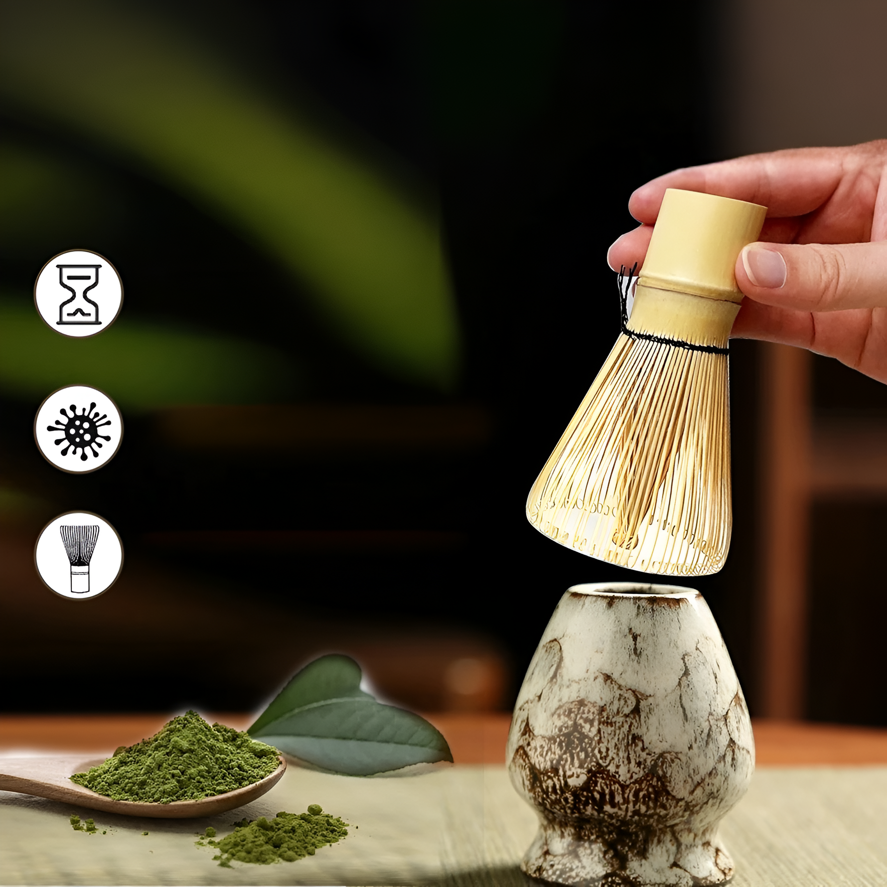 ZenTea – Elegantes Set für die traditionelle Matcha-Zubereitung