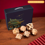MindPuzzle - Geschenkset mit 6 Holzrätseln für Denksportfans