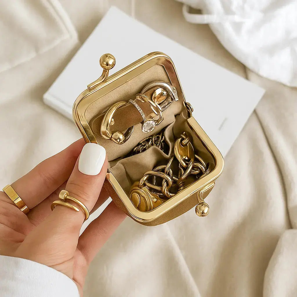 Elegant Retro-Style Jewelry Box – Perfect for Your Treasures