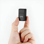 Compact GPS tracker for car protection with magnetic attachment