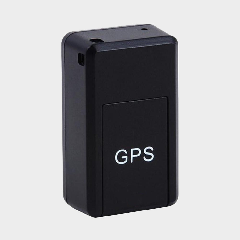 Compact GPS tracker for car protection with magnetic attachment