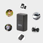 Compact GPS tracker for car protection with magnetic attachment
