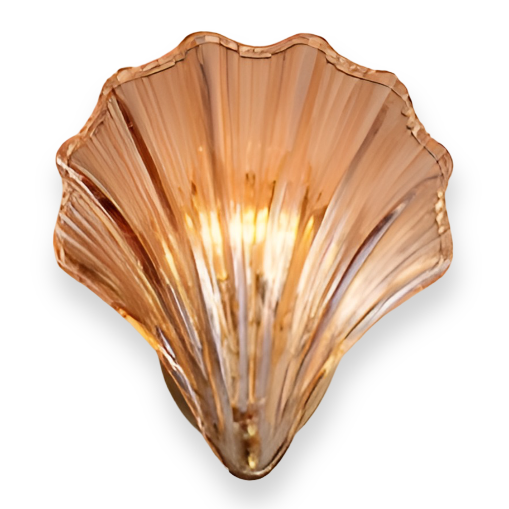 Elegant glass wall light with a minimalist design – Ideal for living rooms and bathrooms