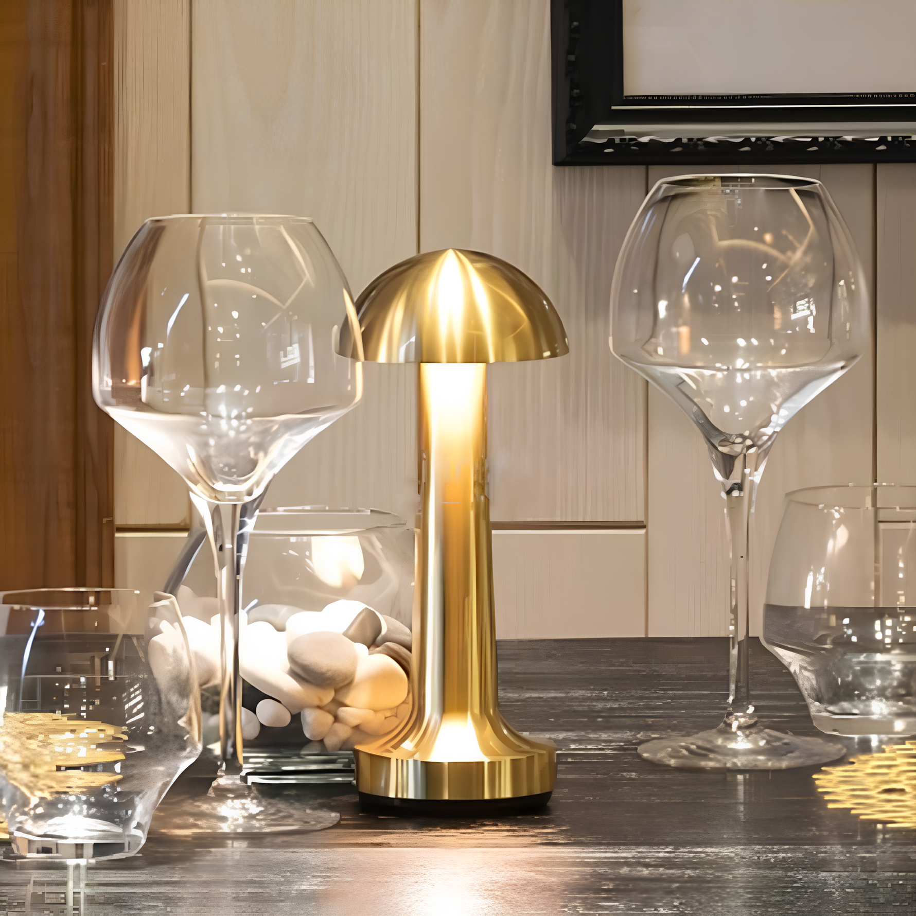 Cordless LED Table Lamp with Touch Control and 8-Hour Battery Life