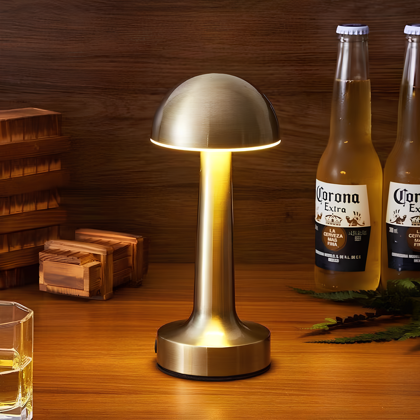 Cordless LED Table Lamp with Touch Control and 8-Hour Battery Life