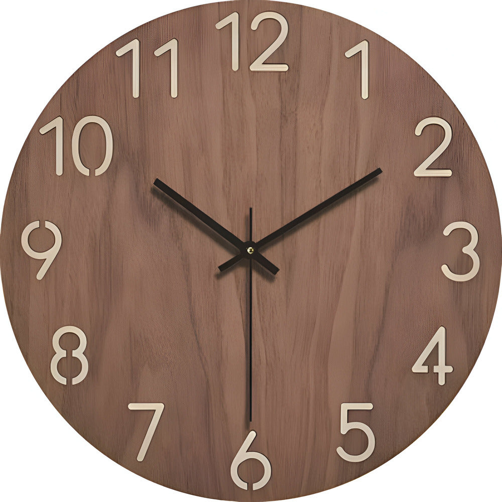 Elegante Holz-Wanduhr – Zeitloses Design für Ihr Zuhause