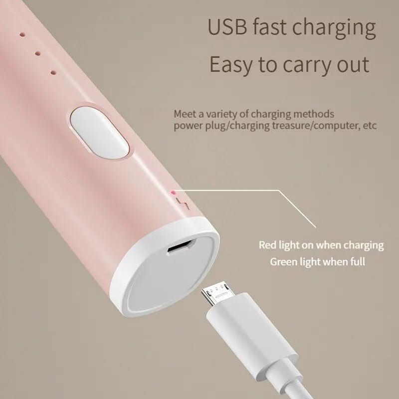 USB-aufladbarer Mini-Handmixer mit 3 Geschwindigkeitsstufen