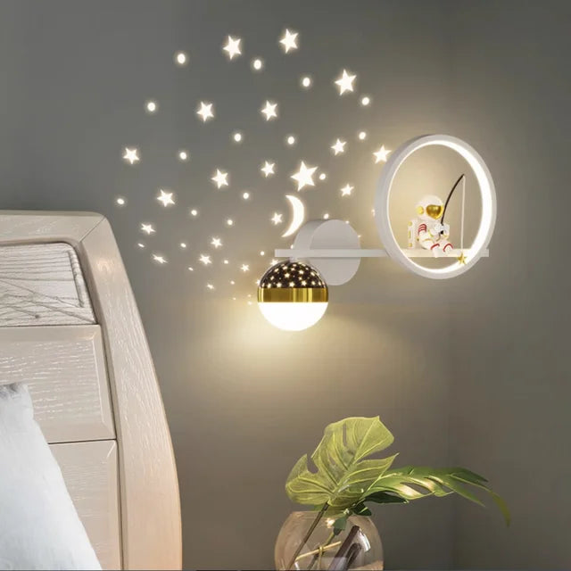 Sichere, Drahtlose Wandlampe für Kinder – Sanfte Beleuchtung für das Kinderzimmer