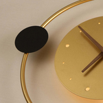 Elegante LED Wanduhr mit Beleuchtung - Chronos