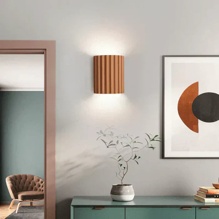 Moderne Wandlampe aus Harz - ArtisticWave