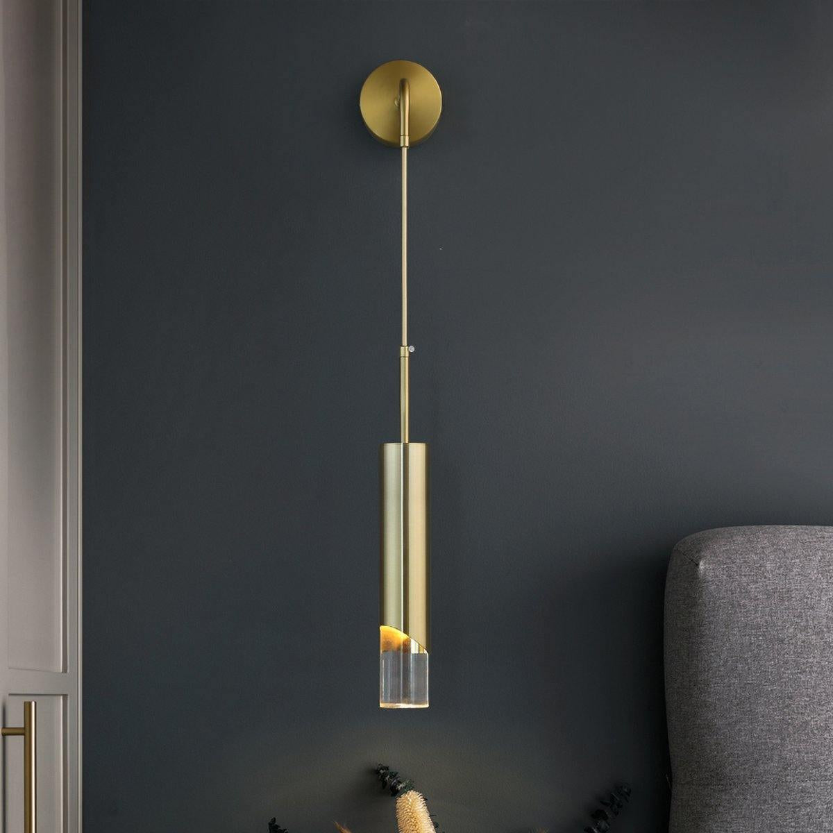 Stilvolle Aluminium Wandleuchte mit LED-Beleuchtung – 20cm Durchmesser