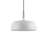 Eleganter LED Kronleuchter – Stilvolles Design aus Metall und Holz für Esszimmer und Wohnräume
