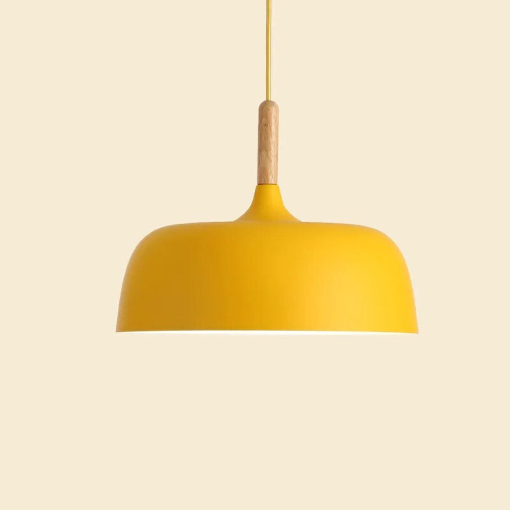 Eleganter LED Kronleuchter – Stilvolles Design aus Metall und Holz für Esszimmer und Wohnräume