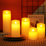 Elegante LED-Kerzen ohne Flamme – Batteriebetriebene Dekokerzen mit sanftem Licht