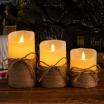 Elegante LED-Kerzen ohne Flamme – Batteriebetriebene Dekokerzen mit sanftem Licht