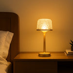 Stilvolle LED Tischlampe mit Fernbedienung und Farbwechsel
