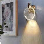 Elegant Round LED Wall Light – Ideal for Bathroom and Outdoor Use