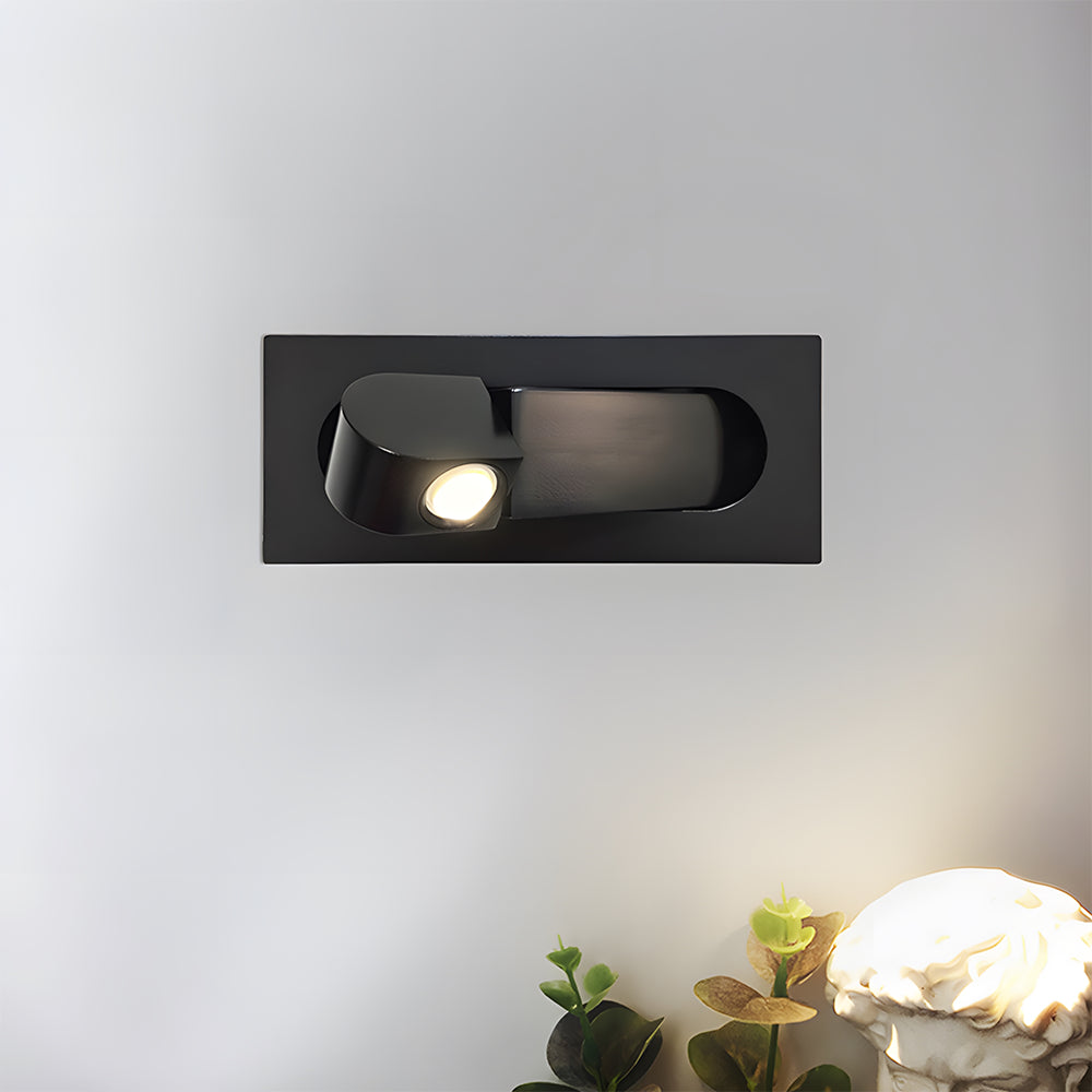 Elegante LED Wandleuchte mit Verstellbarem Kopf für Lesefreunde