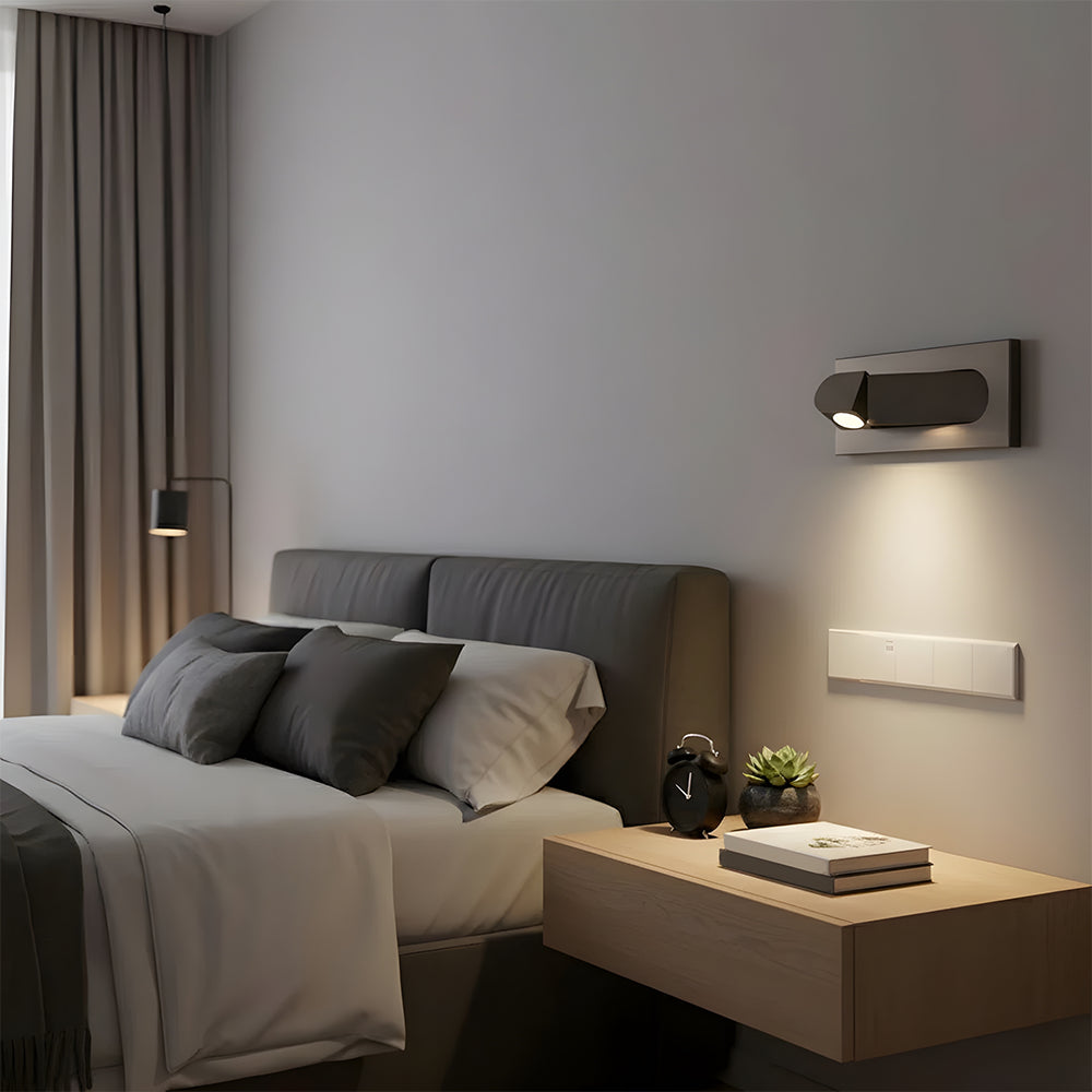 Elegante LED Wandleuchte mit Verstellbarem Kopf für Lesefreunde