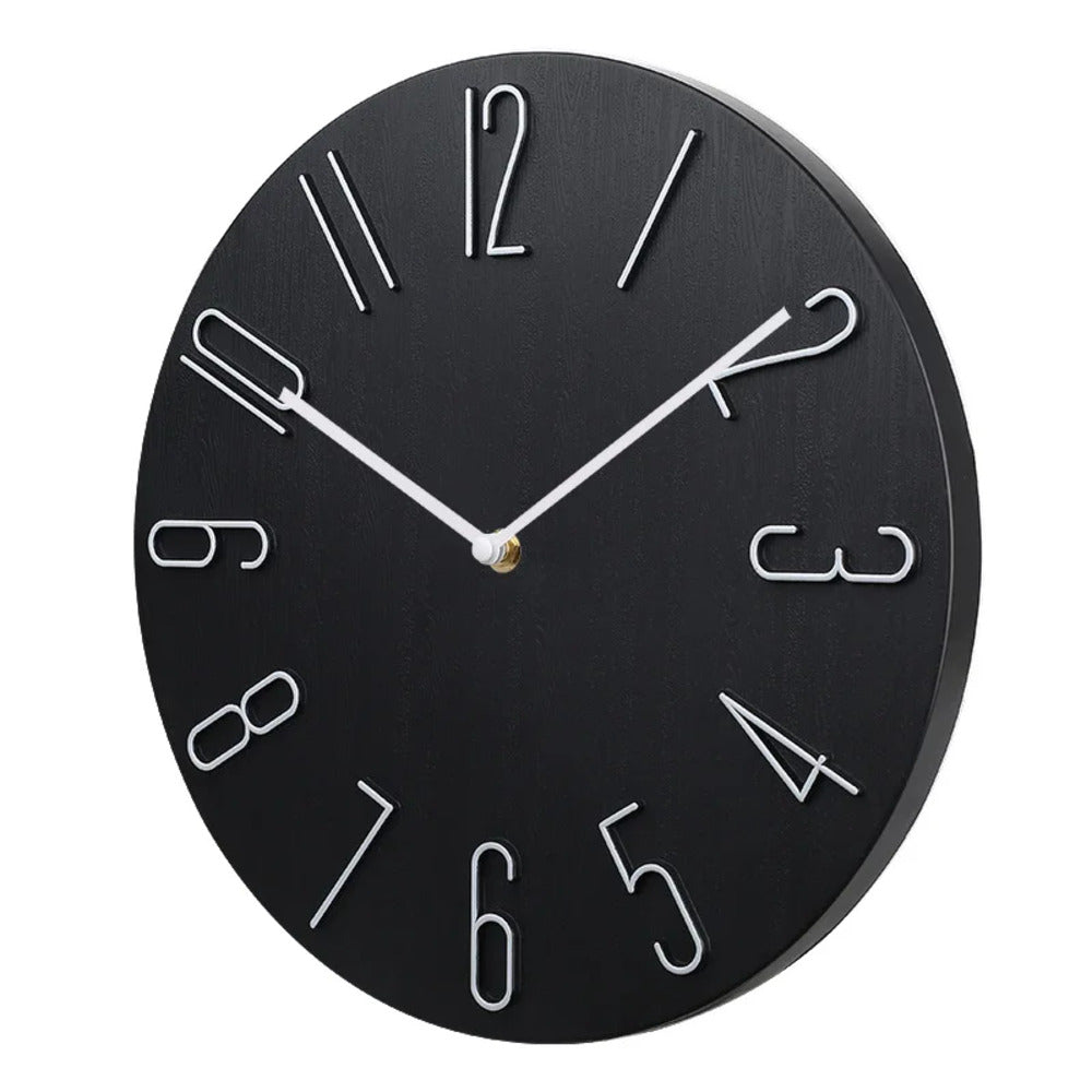 Stylish Minimalist Wall Clock - Silent for Home and Office