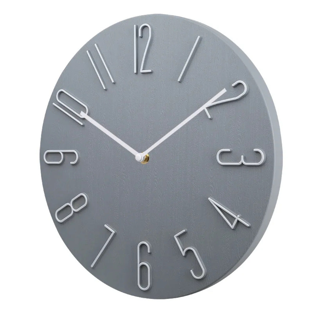 Stylish Minimalist Wall Clock - Silent for Home and Office